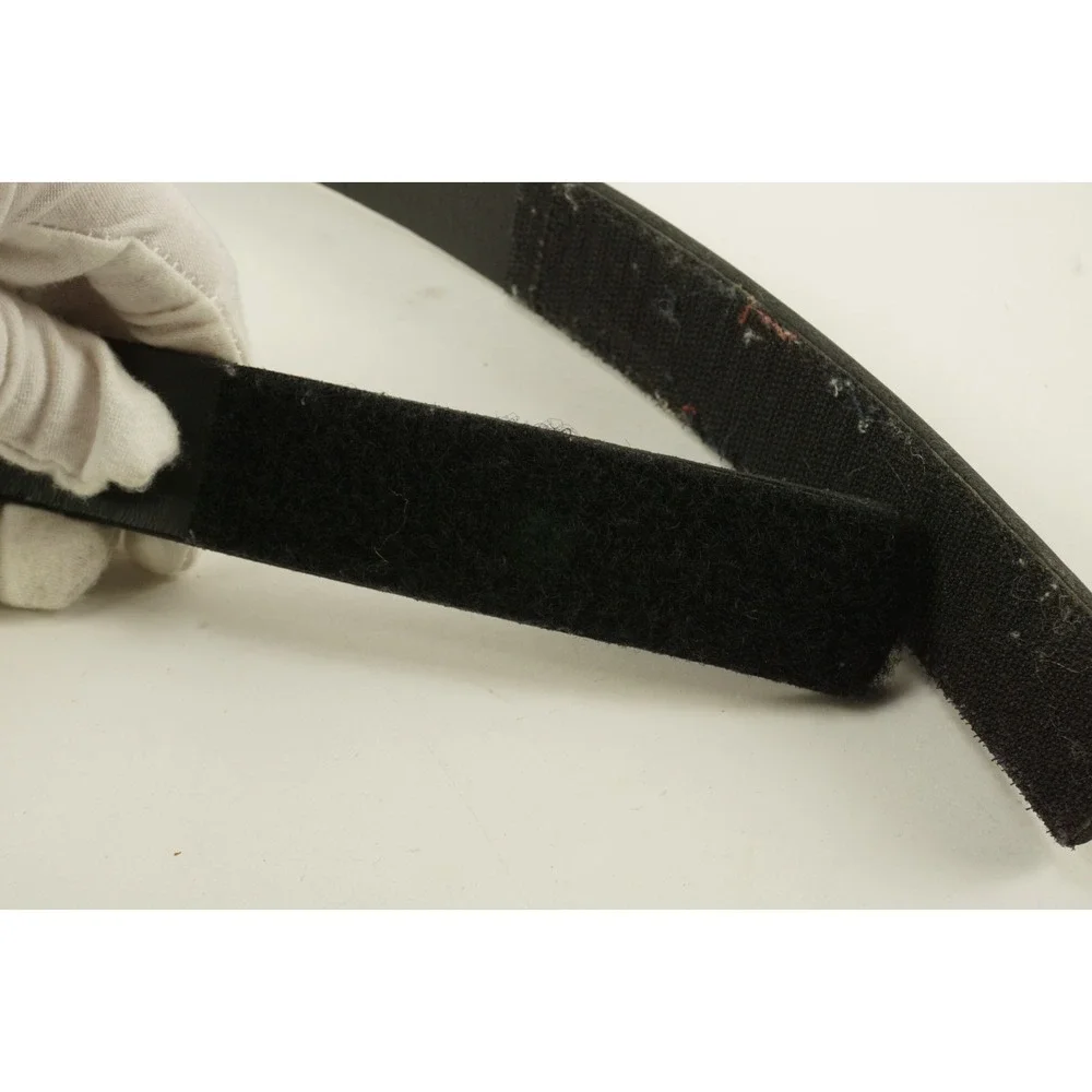 Vintage Toyota TRD Black Leather Racing‎ Belt 40 Quick Release Hook & Loop USA